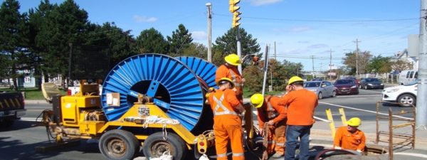 instalación tuberías subterráneas