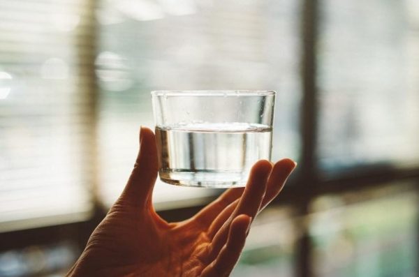 agua en su estado puro